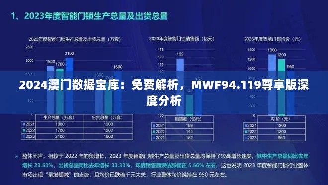 2024澳门数据宝库：免费解析，MWF94.119尊享版深度分析