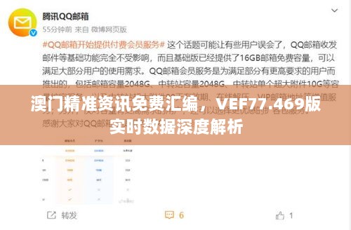 澳门精准资讯免费汇编，VEF77.469版实时数据深度解析