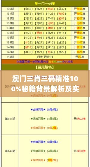 澳门三肖三码精准100%秘籍背景解析及实施平衡策略_HWG94.519革新版