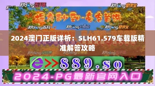 2024澳门正版详析：SLH61.579车载版精准解答攻略