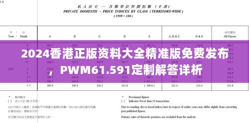 2024香港正版资料大全精准版免费发布，PWM61.591定制解答详析