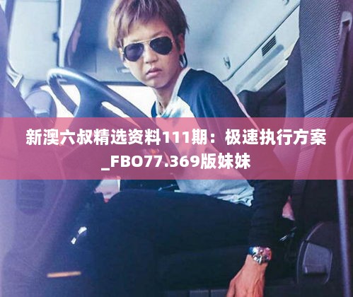 新澳六叔精选资料111期：极速执行方案_FBO77.369版妹妹