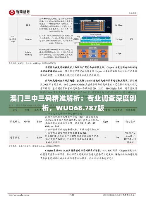 澳门三中三码精准解析：专业调查深度剖析，WUD68.787版