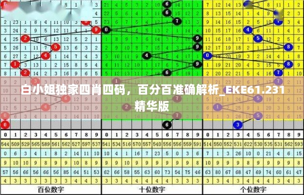 白小姐独家四肖四码，百分百准确解析_EKE61.231精华版