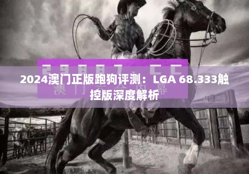 2024澳门正版跑狗评测：LGA 68.333触控版深度解析