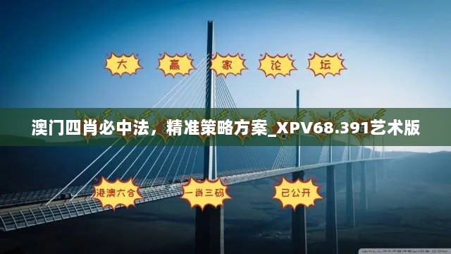 澳门四肖必中法，精准策略方案_XPV68.391艺术版