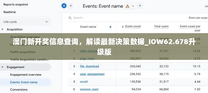 澳门新开奖信息查询，解读最新决策数据_IOW62.678升级版