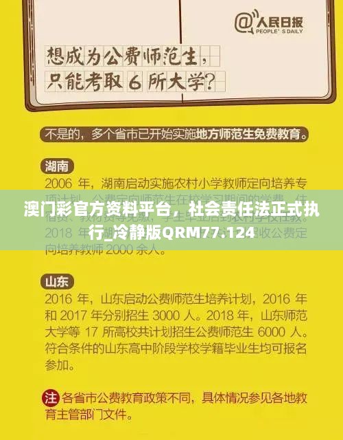 澳门彩官方资料平台，社会责任法正式执行_冷静版QRM77.124