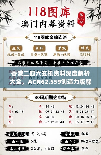 香港二四六玄机资料深度解析大全，ACN62.559创造力版解读