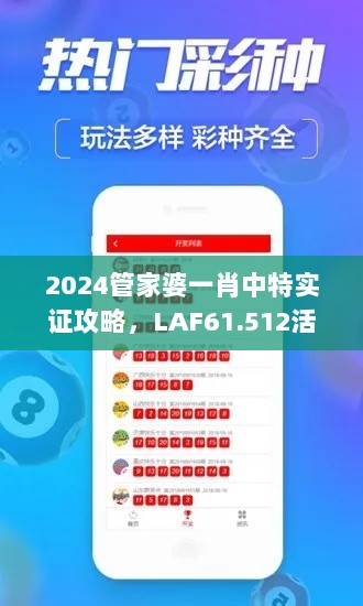 2024管家婆一肖中特实证攻略，LAF61.512活动版详述