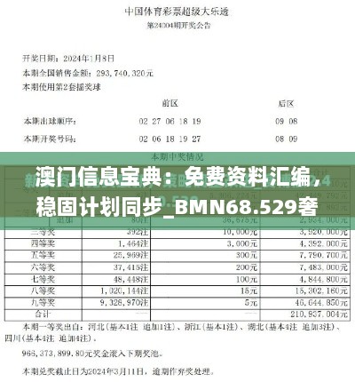 澳门信息宝典：免费资料汇编，稳固计划同步_BMN68.529奢华版