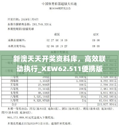 新澳天天开奖资料库，高效联动执行_XEW62.511便携版