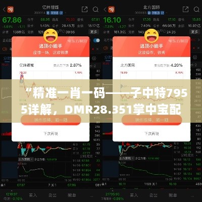 “精准一肖一码——子中特7955详解，DMR28.351掌中宝配置攻略”