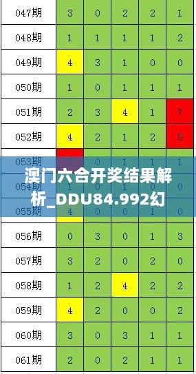 澳门六合开奖结果解析_DDU84.992幻想版