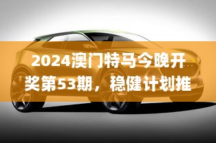 2024澳门特马今晚开奖第53期，稳健计划推行_CDX22.168品味版