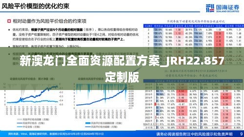 新澳龙门全面资源配置方案_JRH22.857定制版