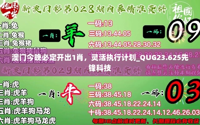 澳门今晚必定开出1肖，灵活执行计划_QUG23.625先锋科技