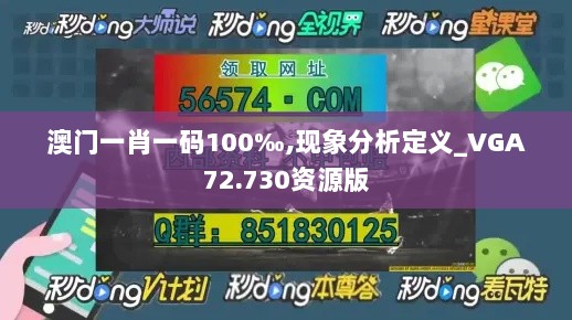 澳门一肖一码100‰,现象分析定义_VGA72.730资源版