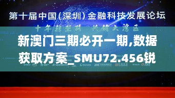 新澳门三期必开一期,数据获取方案_SMU72.456锐意版