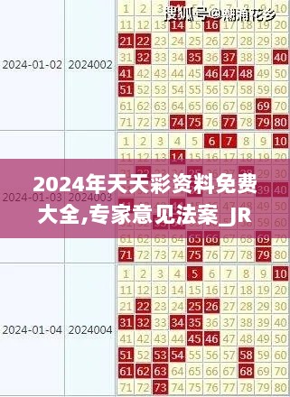 2024年天天彩资料免费大全,专家意见法案_JRE72.877实验版