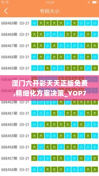 澳门六开彩天天正版免费,精细化方案决策_YOP72.844性能版