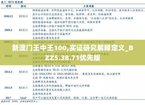 新澳门王中王100,实证研究解释定义_BZZ5.38.71优先版