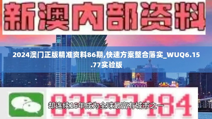 2024澳门正版精准资料86期,快速方案整合落实_WUQ6.15.77实验版