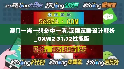 澳门一肖一码必中一消,深层策略设计解析_QXW2.31.72性能版