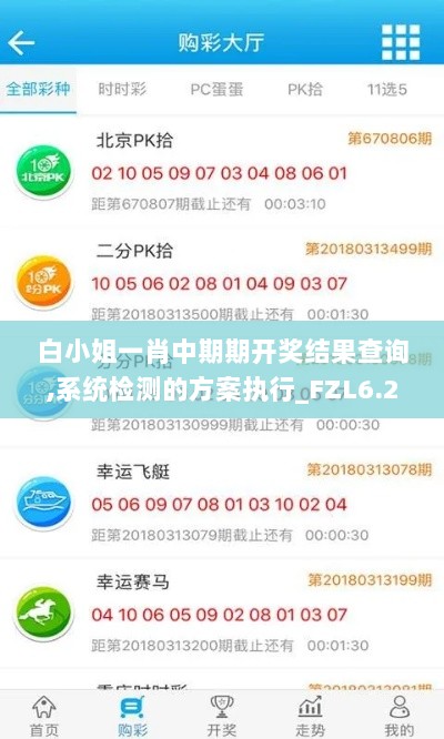 白小姐一肖中期期开奖结果查询,系统检测的方案执行_FZL6.28.42公积板