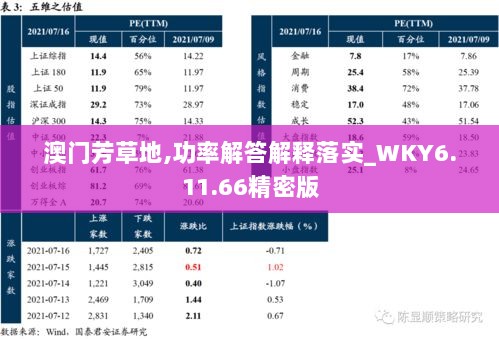 澳门芳草地,功率解答解释落实_WKY6.11.66精密版