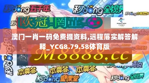 澳门一肖一码免费提资料,远程落实解答解释_YCG8.79.58体育版