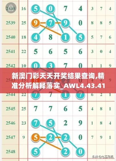 新澳门彩天天开奖结果查询,精准分析解释落实_AWL4.43.41感知版