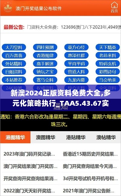 新澳2024正版资料免费大全,多元化策略执行_TAA5.43.67实用版