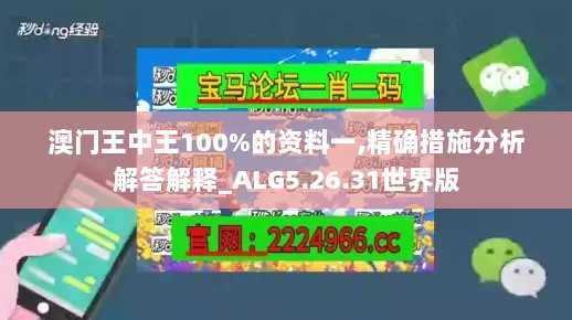 澳门王中王100%的资料一,精确措施分析解答解释_ALG5.26.31世界版