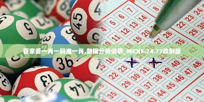 管家婆一肖一码准一肖,数据分析说明_MCX5.74.73改制版