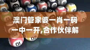 澳门管家婆一肖一码一中一开,合作伙伴解答落实_KNP6.32.87可靠版