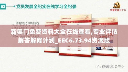 新奥门免费资料大全在线查看,专业评估解答解释计划_EEC6.73.94资源版