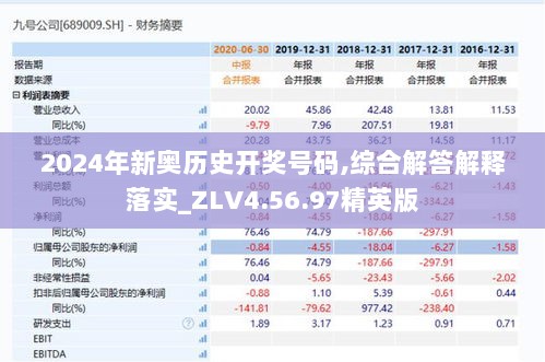 2024年新奥历史开奖号码,综合解答解释落实_ZLV4.56.97精英版