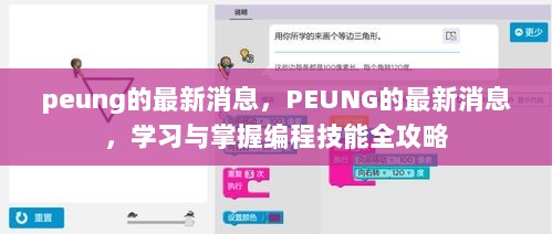 PEUNG的最新消息，学习与掌握编程技能全攻略