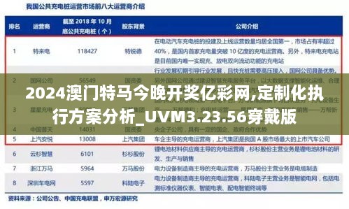 2024澳门特马今晚开奖亿彩网,定制化执行方案分析_UVM3.23.56穿戴版