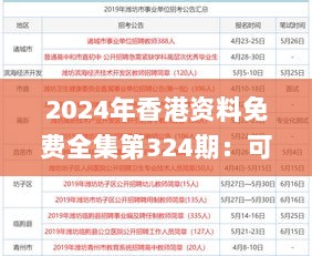 2024年香港资料免费全集第324期：可持续探索与实施发展_NGE3.13.39动漫版