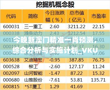 今晚新澳门精准一肖预测，综合分析与实施计划_VKU4.25.96掌中宝