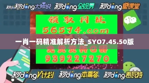 一肖一码精准解析方法_SYO7.45.50版