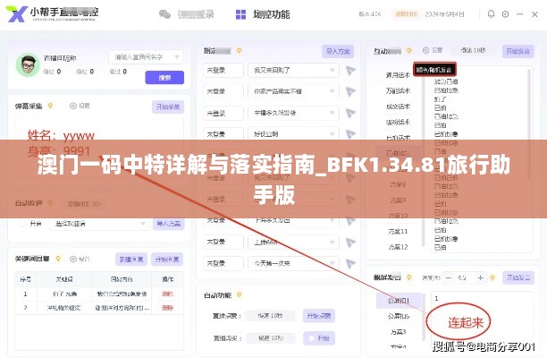 澳门一码中特详解与落实指南_BFK1.34.81旅行助手版