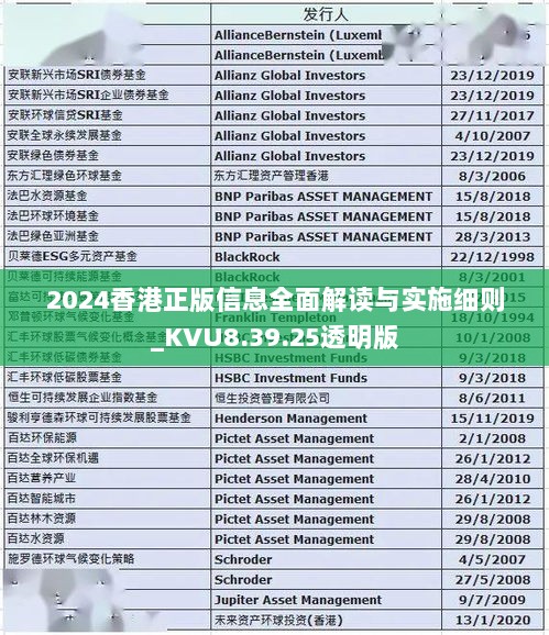 2024香港正版信息全面解读与实施细则_KVU8.39.25透明版