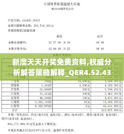 新澳天天开奖免费资料,权威分析解答策略解释_QER4.52.43真元境