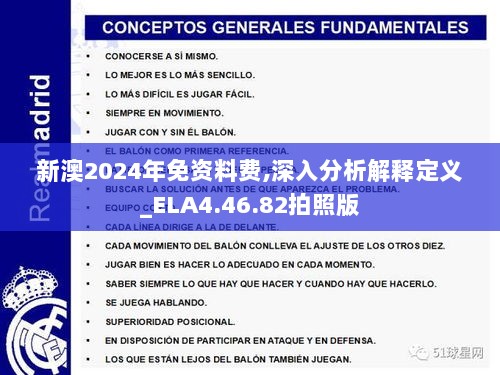 新澳2024年免资料费,深入分析解释定义_ELA4.46.82拍照版