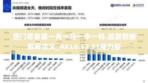 澳门答家婆一肖一马一中一特,最新数据解释定义_AKL6.52.71魔力版