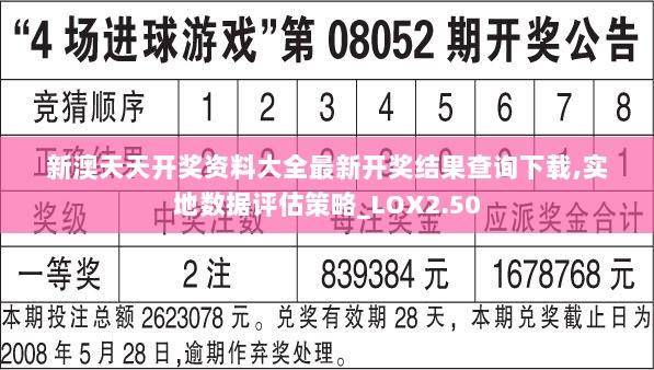 新澳天天开奖资料大全最新开奖结果查询下载,实地数据评估策略_LOX2.50