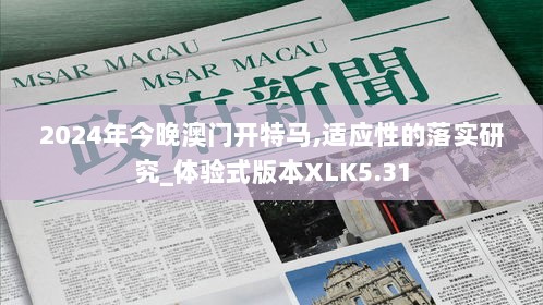 2024年今晚澳门开特马,适应性的落实研究_体验式版本XLK5.31